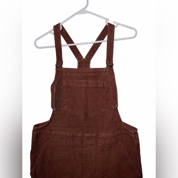 Aerie Werk & Play Corduroy Overalls Style Medium - Picture 4 of 7